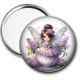 Miroir de poche - fée petite fille
