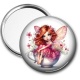 Miroir de poche - fée petite fille