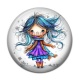 Cabochon Résine - petite fille