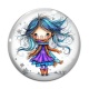 Cabochon Verre - petite fille
