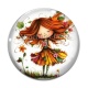 Cabochon Verre - petite fille