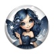 Cabochon Verre - fée