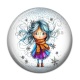 Cabochon Résine - petite fille