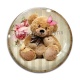 Cabochon Verre - nounours