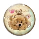 Cabochon Verre - nounours
