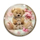 Cabochon Verre - nounours