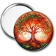 Miroir de poche - arbre de vie