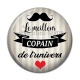 Cabochon Résine - le meilleur copain de l'univers