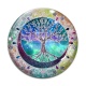 Cabochon Verre - arbre de cie
