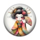 Cabochon Résine - Kokeshi