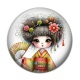 Cabochon Résine - Kokeshi