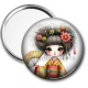 Miroir de poche - Kokeshi