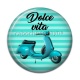 Cabochon Résine - dolce vita