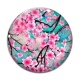 Cabochon Verre - fleur de cerisier
