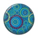 Cabochon Résine - pois spirale