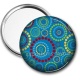 Miroir de poche - pois spirale
