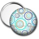 Miroir de poche - pois spirale