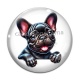 Cabochon Verre -  chien