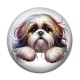 Cabochon Résine -  chien