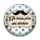 Cabochon Résine - un beau père qui déchire