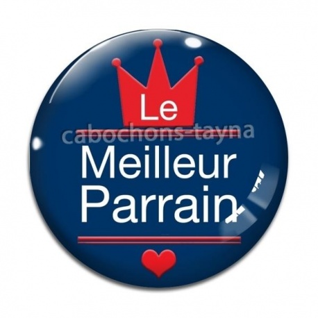 Cabochon Verre - meilleur parrain
