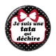 Cabochon Résine - je suis une tata qui déchire