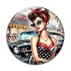 Cabochon Verre - pin up