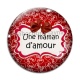 Cabochon Verre - une maman d'amour