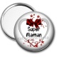 Miroir de poche - super maman