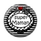 Cabochon Résine - super maman