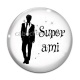 Cabochon Verre - super ami