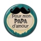 Cabochon Résine - pour mon papa d'amour