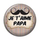 Cabochon Résine - je t'aime papa