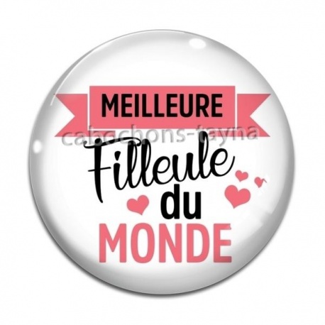 Cabochon Verre - meilleure filleule