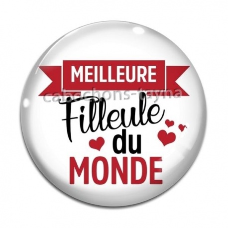 Cabochon Verre - meilleure filleule