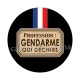 gendarme qui déchire