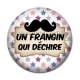 Cabochon Résine - un frangin qui déchire