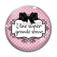 Cabochon Verre - une super grande soeur
