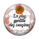 Cabochon Résine - la plus gentille des cousines