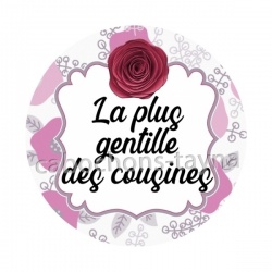 la plus gentilles des cousines