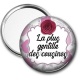 Miroir de poche - la plus gentilles des cousines