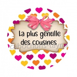 la plus gentille des cousines