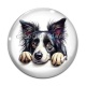 Cabochon Verre - chien