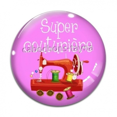 Cabochon Verre - super couturière