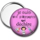 Miroir de poche -  je suis une infirmière qui déchire