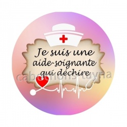 je suis aide soignante qui déchire