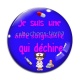 Cabochon Verre - je suis une aide soignante qui déchire