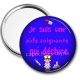 Miroir de poche - je suis une aide soignante qui déchire