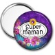 Miroir de poche - super maman