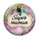 Cabochon Résine - super maman